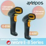 BARCODE SCANNER IWARE E-8SERIES WIRELESS 1D / USB BLUETOOTH 2D – E81W